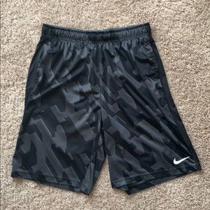 Black Nike shorts